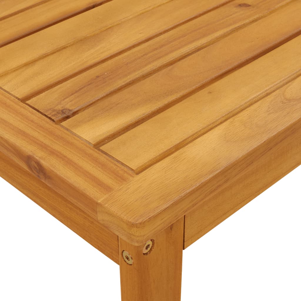 vidaXL Masă de grădină, 100x60x30 cm, lemn masiv de acacia vidaXL Masă de grădină, 100x60x30 cm, lemn masiv de acacia