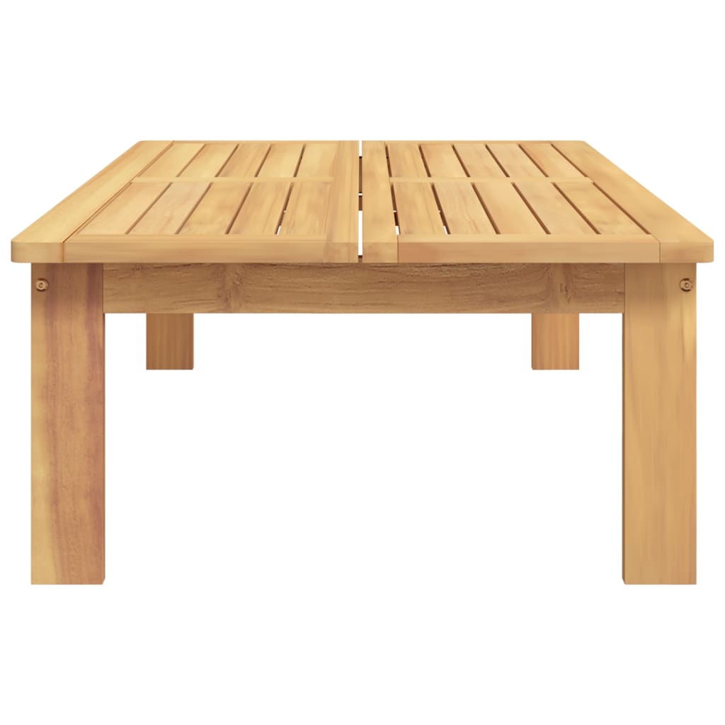 vidaXL Masă de grădină, 100x60x30 cm, lemn masiv de acacia vidaXL Masă de grădină, 100x60x30 cm, lemn masiv de acacia