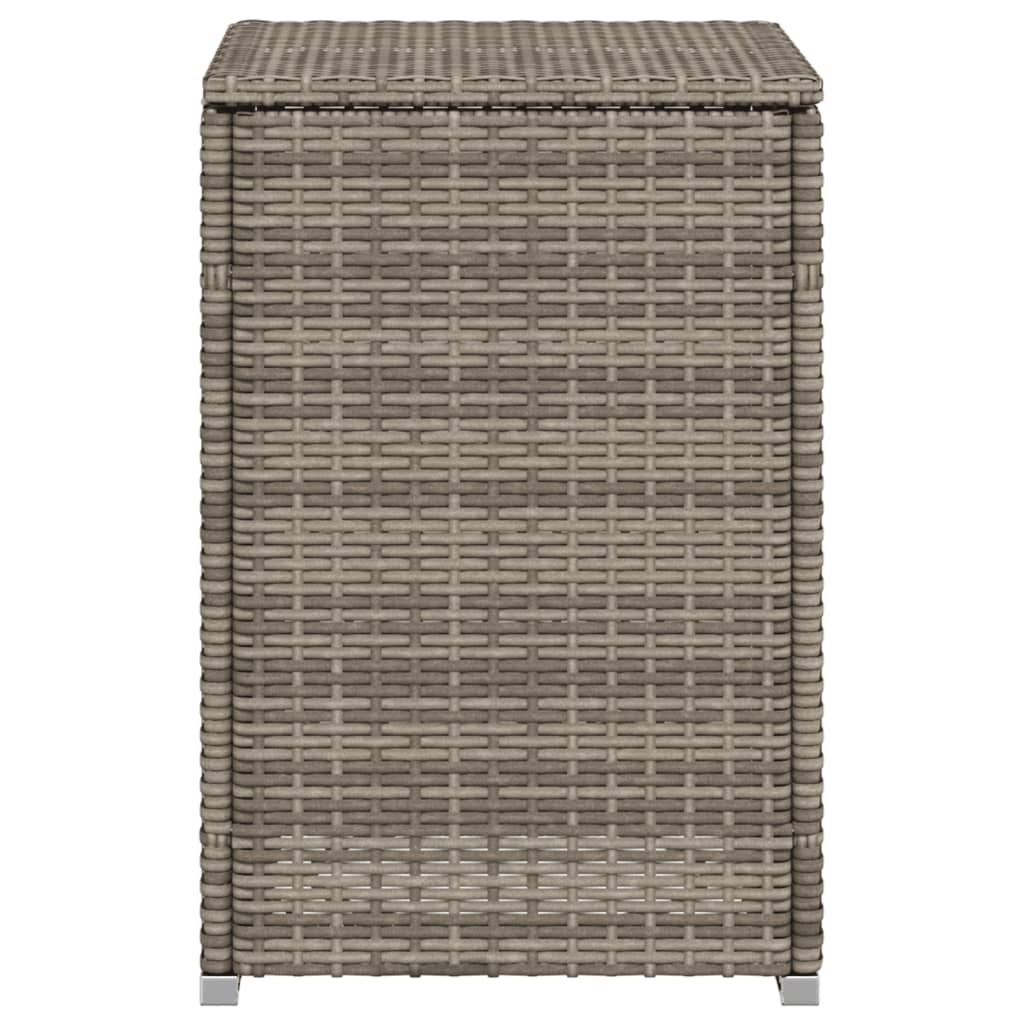 vidaXL Masă mască acoperire rezervor propan gri 40x40x60 cm poliratan vidaXL Masă mască acoperire rezervor propan gri 40x40x60 cm poliratan