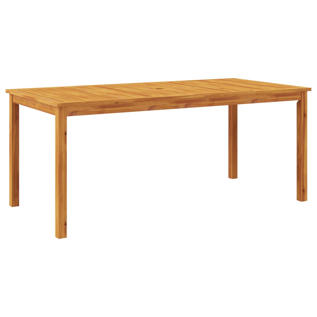 vidaXL Masă de grădină, 180x90x75 cm, lemn masiv de acacia