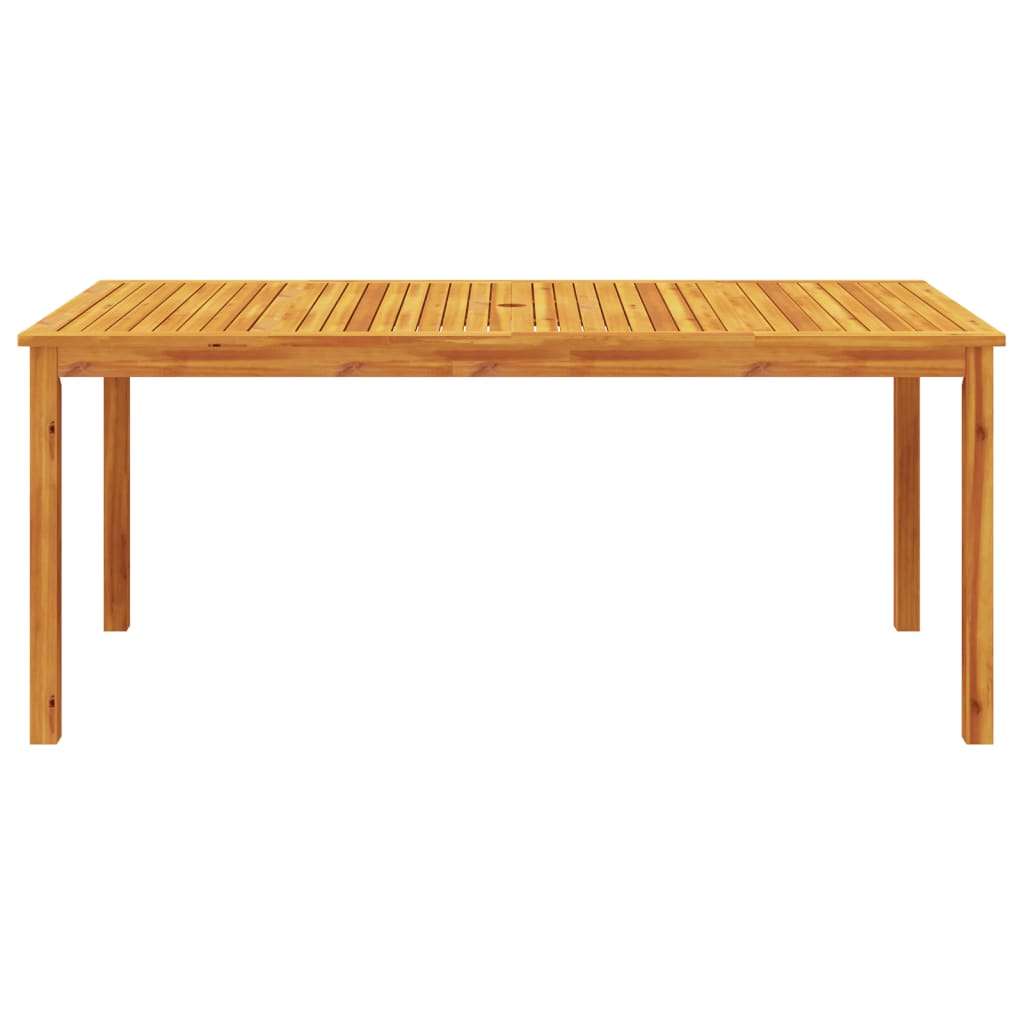 vidaXL Masă de grădină, 180x90x75 cm, lemn masiv de acacia