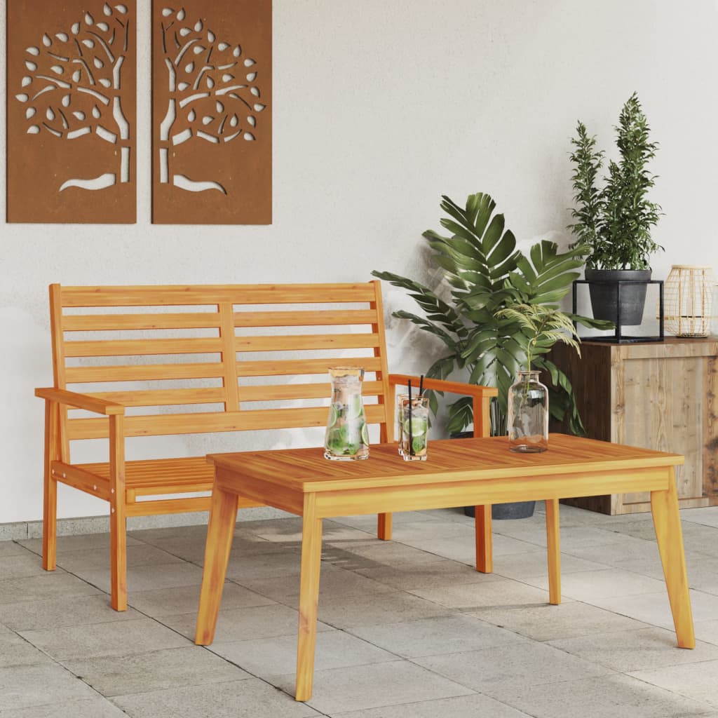 vidaXL Set de grădină, lemn masiv de acacia vidaXL Set de grădină, lemn masiv de acacia