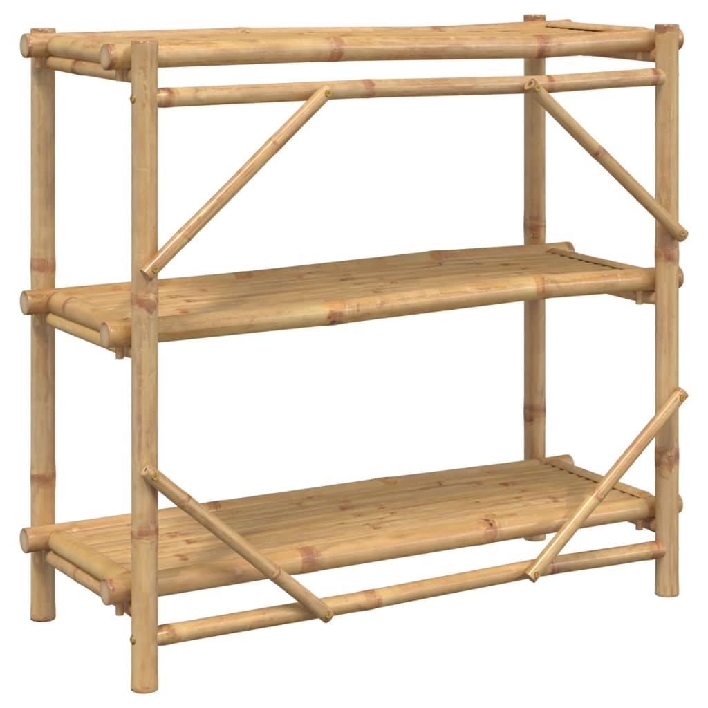 vidaXL Raft cu 3 niveluri, 100x40x90 cm, bambus vidaXL Raft cu 3 niveluri, 100x40x90 cm, bambus