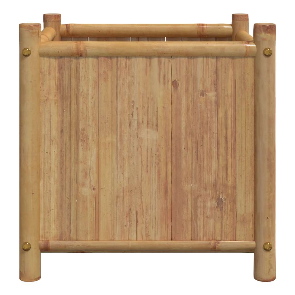 vidaXL Jardinieră, 40x40x40 cm, bambus vidaXL Jardinieră, 40x40x40 cm, bambus