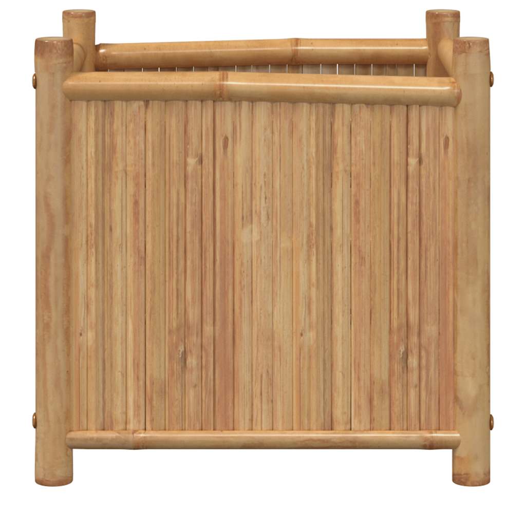 vidaXL Jardinieră, 50x50x50 cm, bambus vidaXL Jardinieră, 50x50x50 cm, bambus