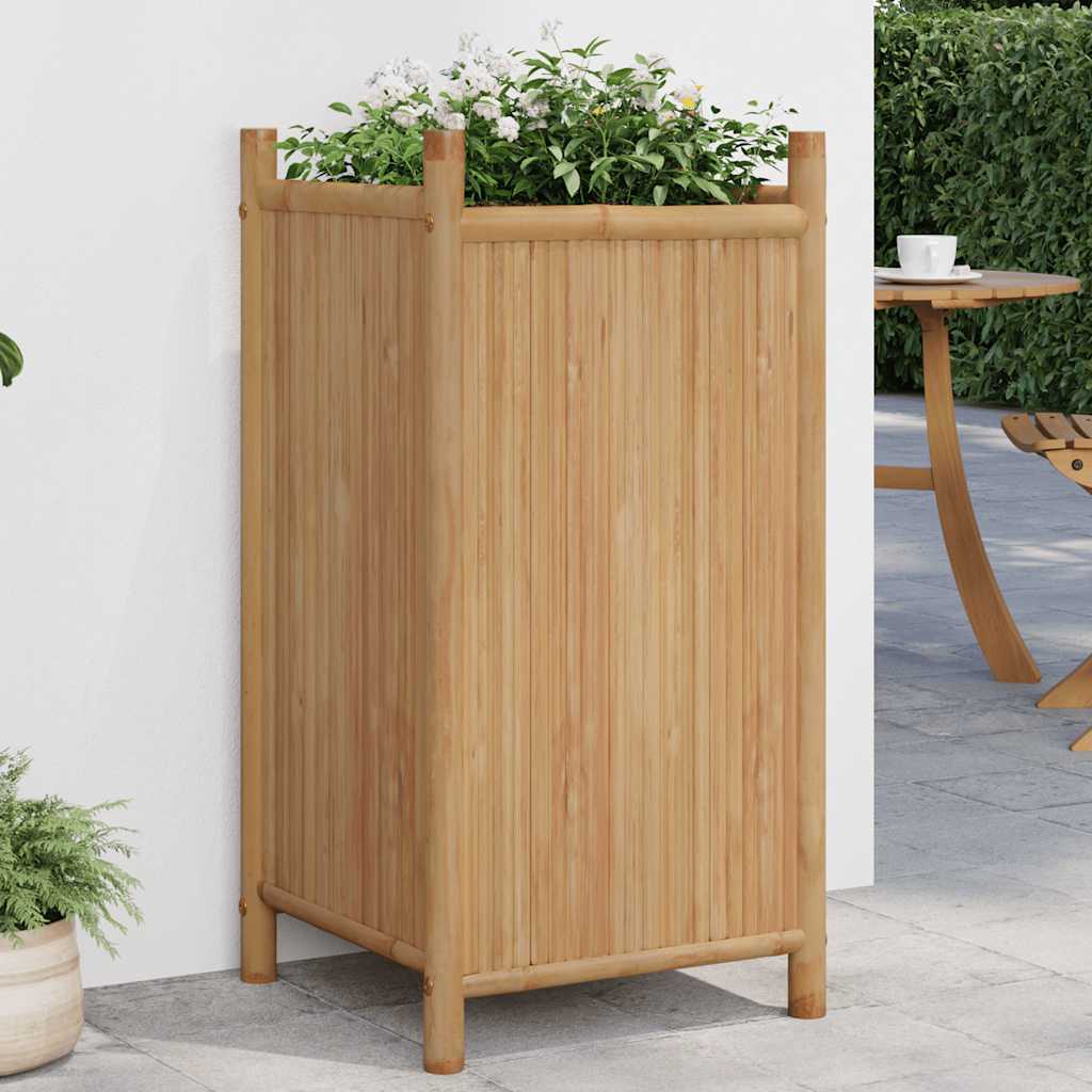 vidaXL Jardinieră, 40x40x80 cm, bambus vidaXL Jardinieră, 40x40x80 cm, bambus