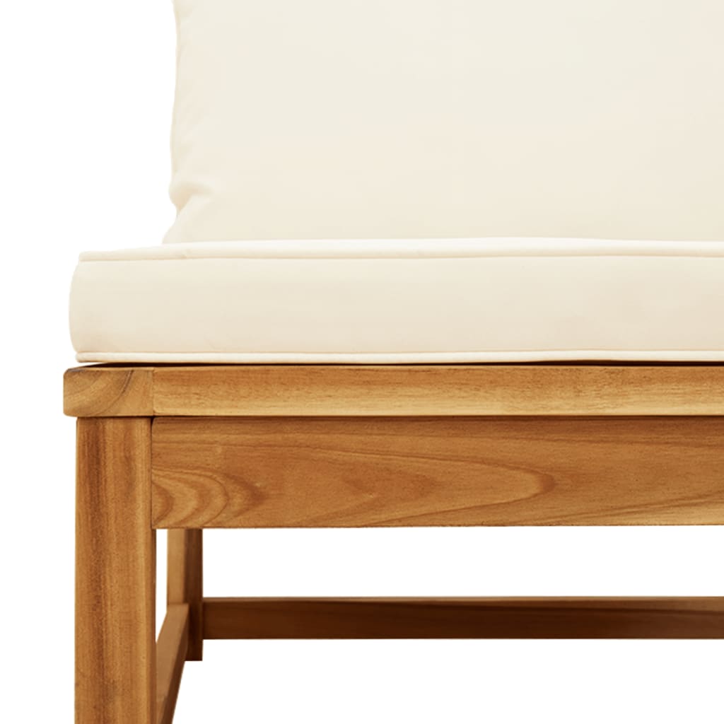 vidaXL Set mobilier de grădină cu perne, 3 piese, lemn masiv acacia vidaXL Set mobilier de grădină cu perne, 3 piese, lemn masiv acacia