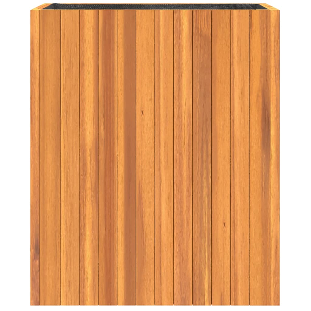 vidaXL Jardinieră de grădină, 59x27,5x70 cm, lemn masiv de acacia vidaXL Jardinieră de grădină, 59x27,5x70 cm, lemn masiv de acacia