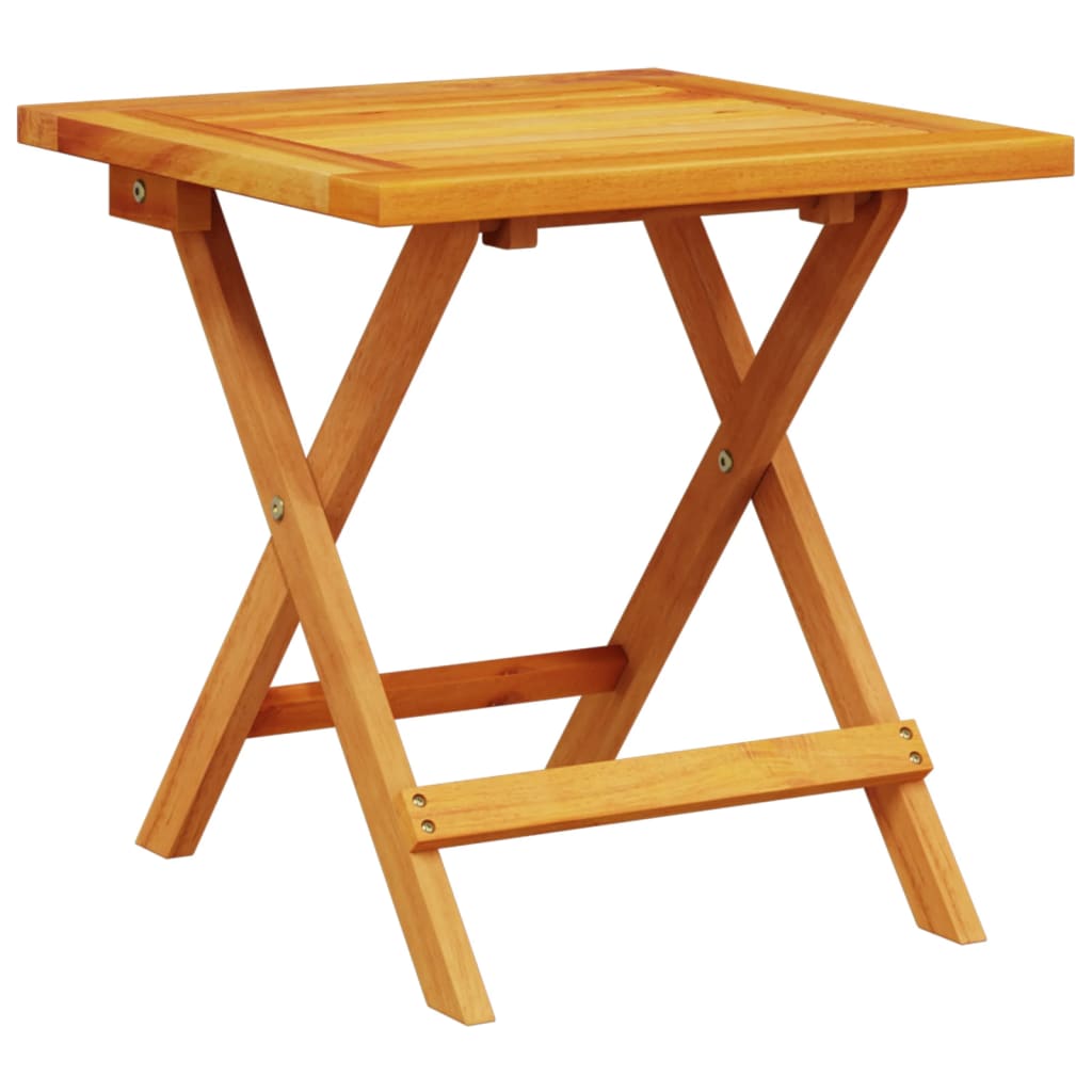 vidaXL Masă laterală de grădină 40x40x40 cm lemn masiv de acacia