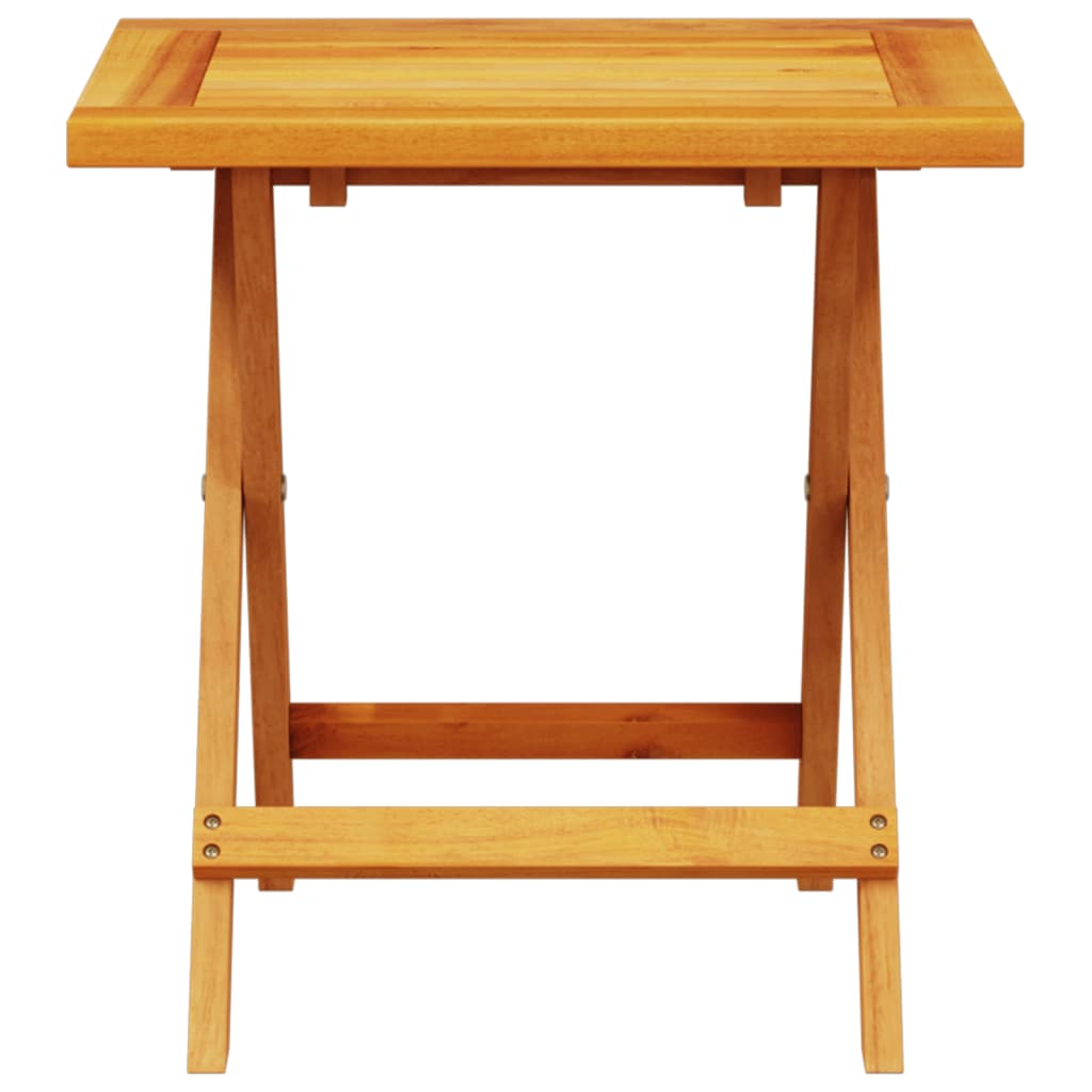 vidaXL Masă laterală de grădină 40x40x40 cm lemn masiv de acacia