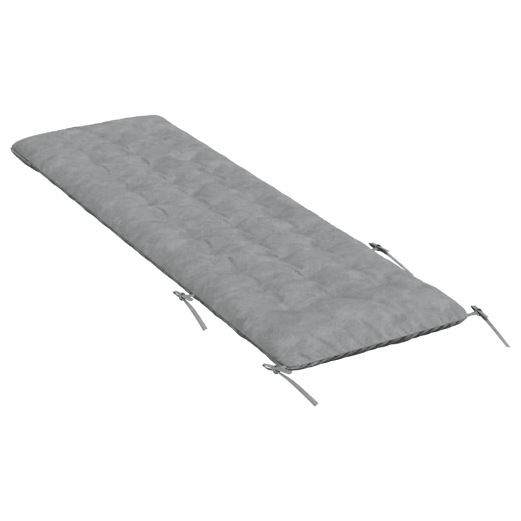 vidaXL Pernă șezlong, gri, 160x50x10 cm, piele întoarsă artificială