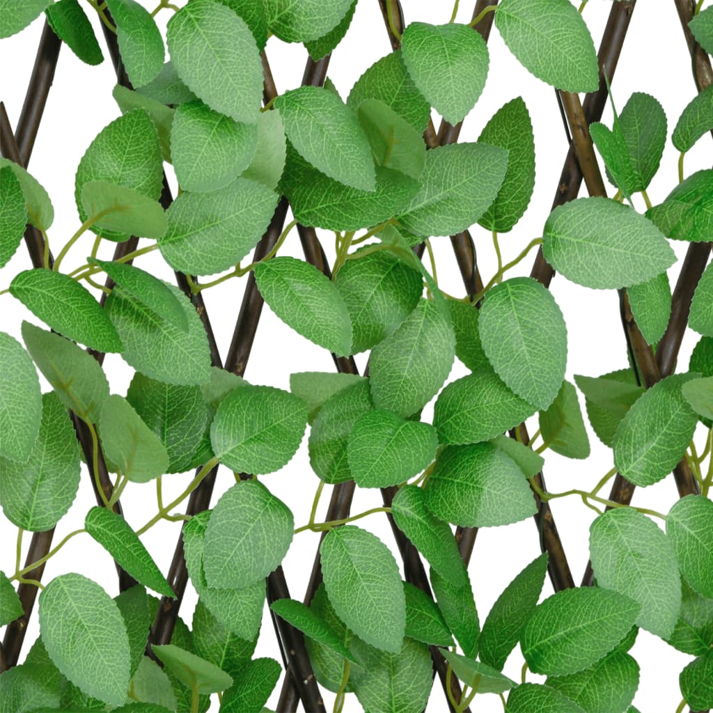 vidaXL Spalier iederă artificială extensibil, 5 buc., verde, 180x65 cm vidaXL Spalier iederă artificială extensibil, 5 buc., verde, 180x65 cm