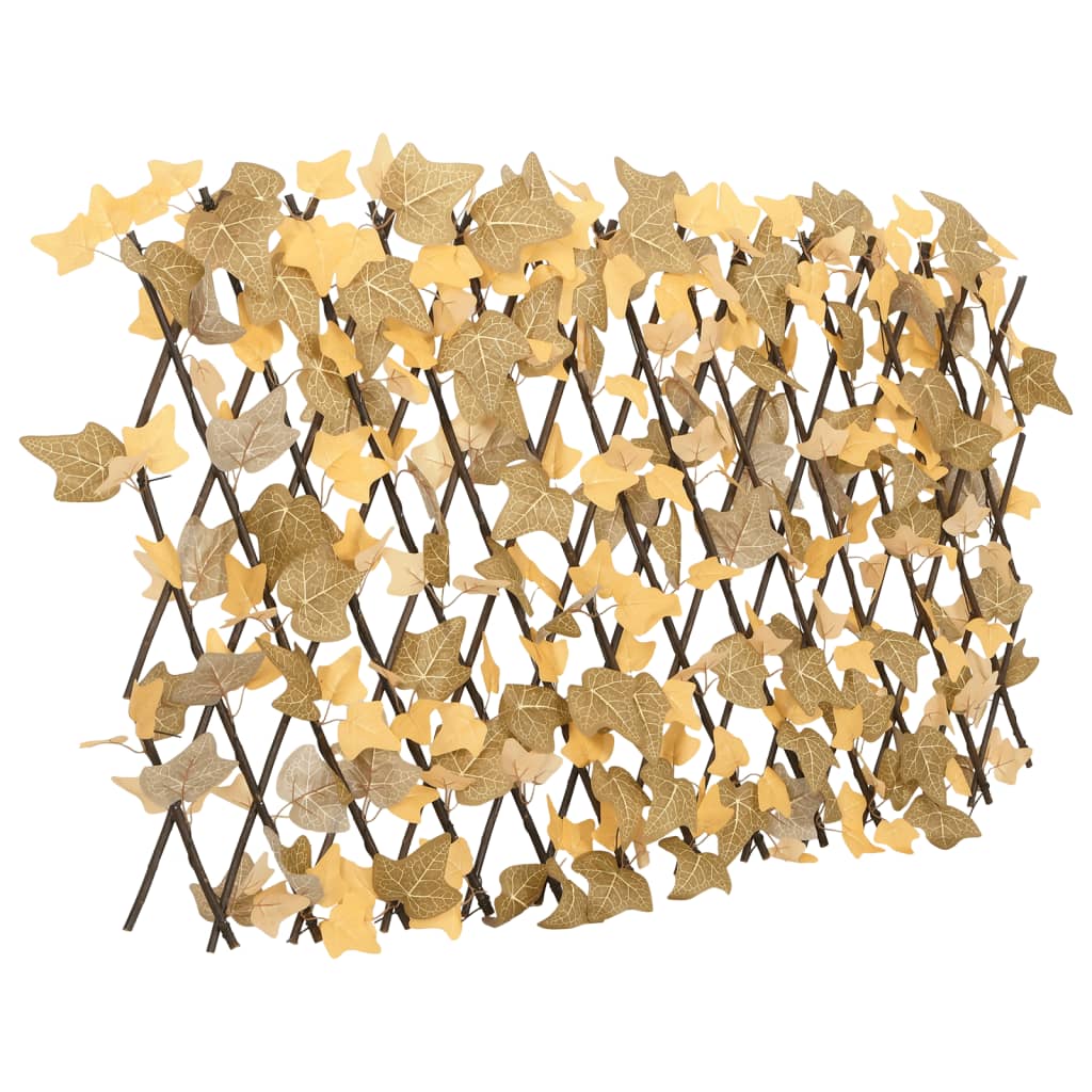 vidaXL Spalier frunze arțar false extensibil 5 buc. oranj 180x60 cm vidaXL Spalier frunze arțar false extensibil 5 buc. oranj 180x60 cm