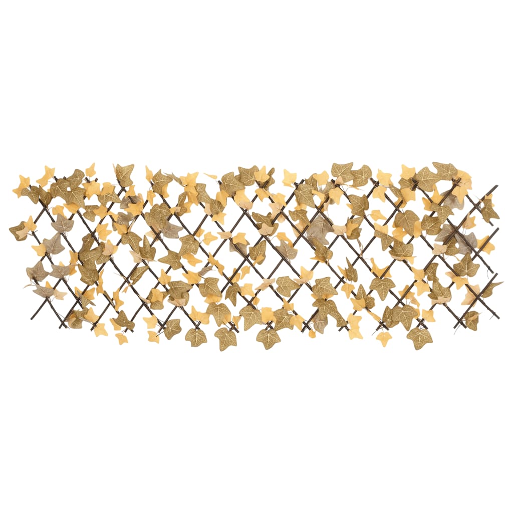 vidaXL Spalier frunze arțar false extensibil 5 buc. oranj 180x60 cm vidaXL Spalier frunze arțar false extensibil 5 buc. oranj 180x60 cm