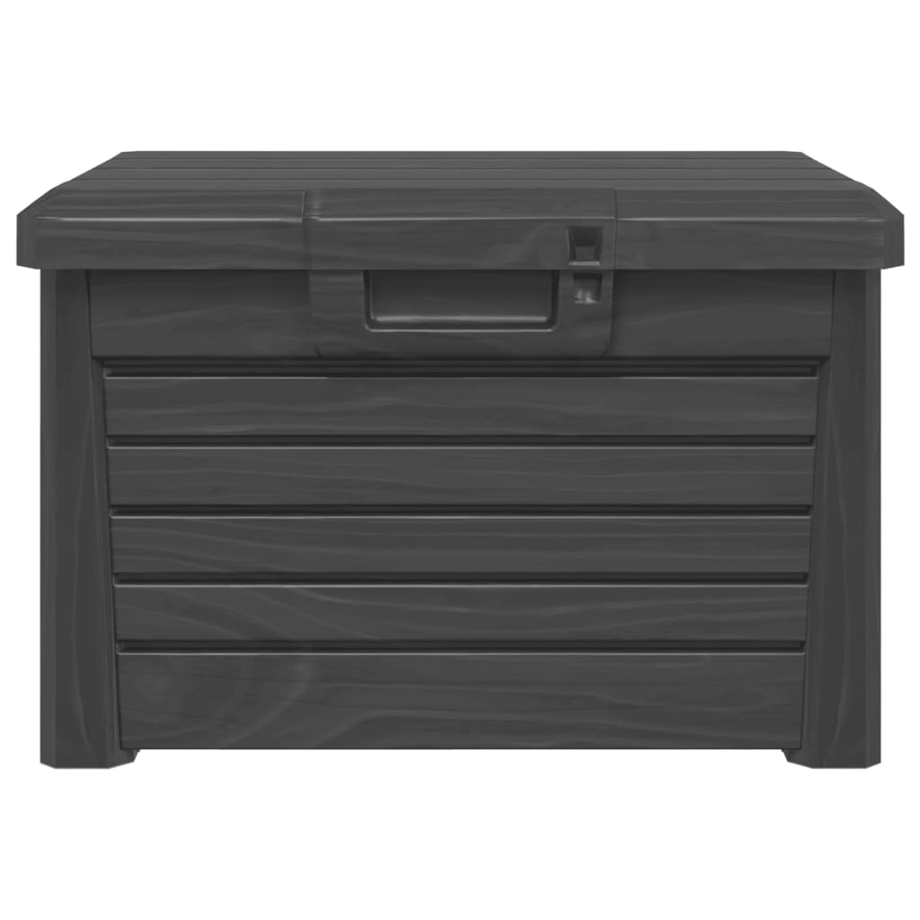 vidaXL Cutie de perne exterior antracit 73x50,5x46,5 cm polipropilenă vidaXL Cutie de perne exterior antracit 73x50,5x46,5 cm polipropilenă