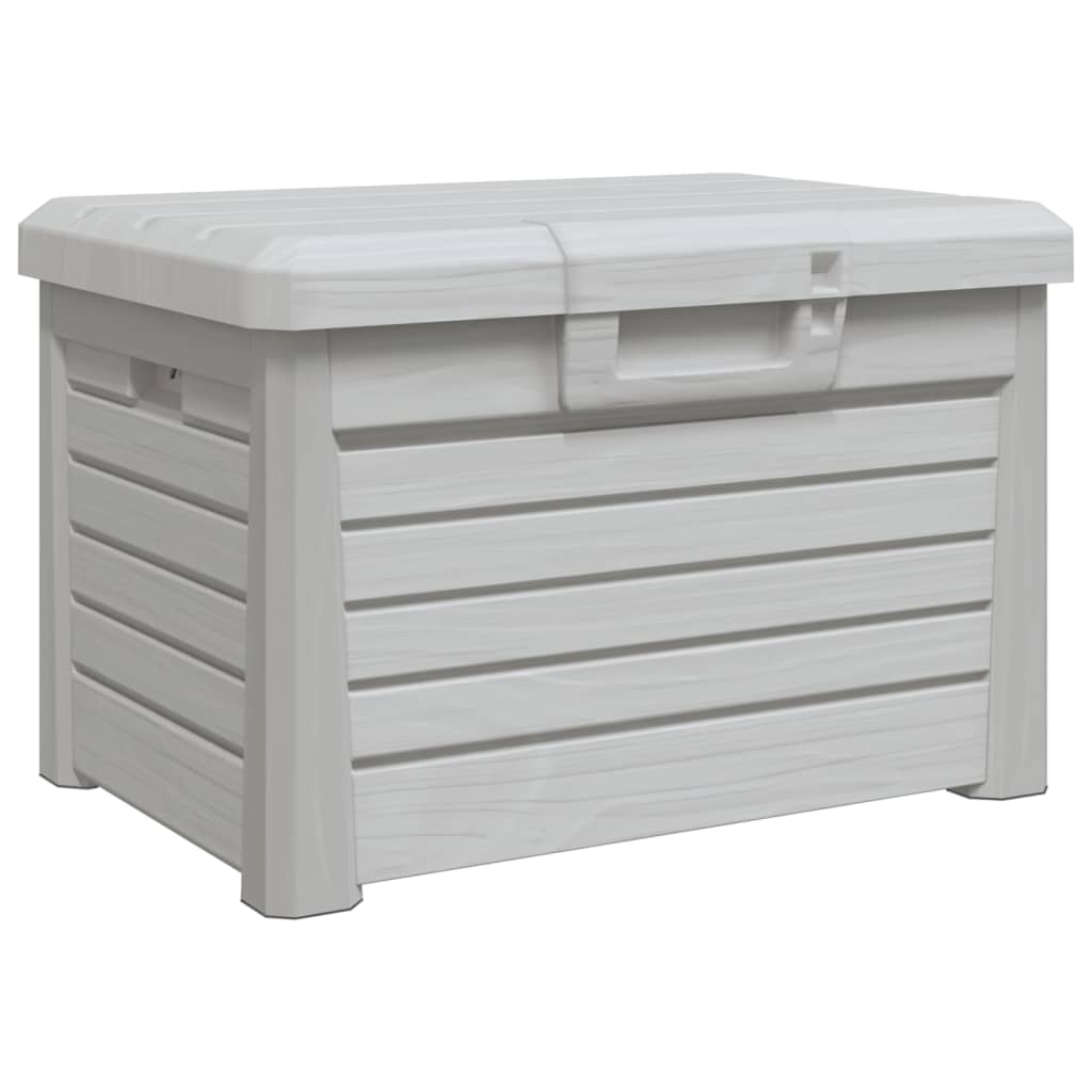 vidaXL Cutie de perne de exterior gri 73x50,5x46,5 cm polipropilenă vidaXL Cutie de perne de exterior gri 73x50,5x46,5 cm polipropilenă