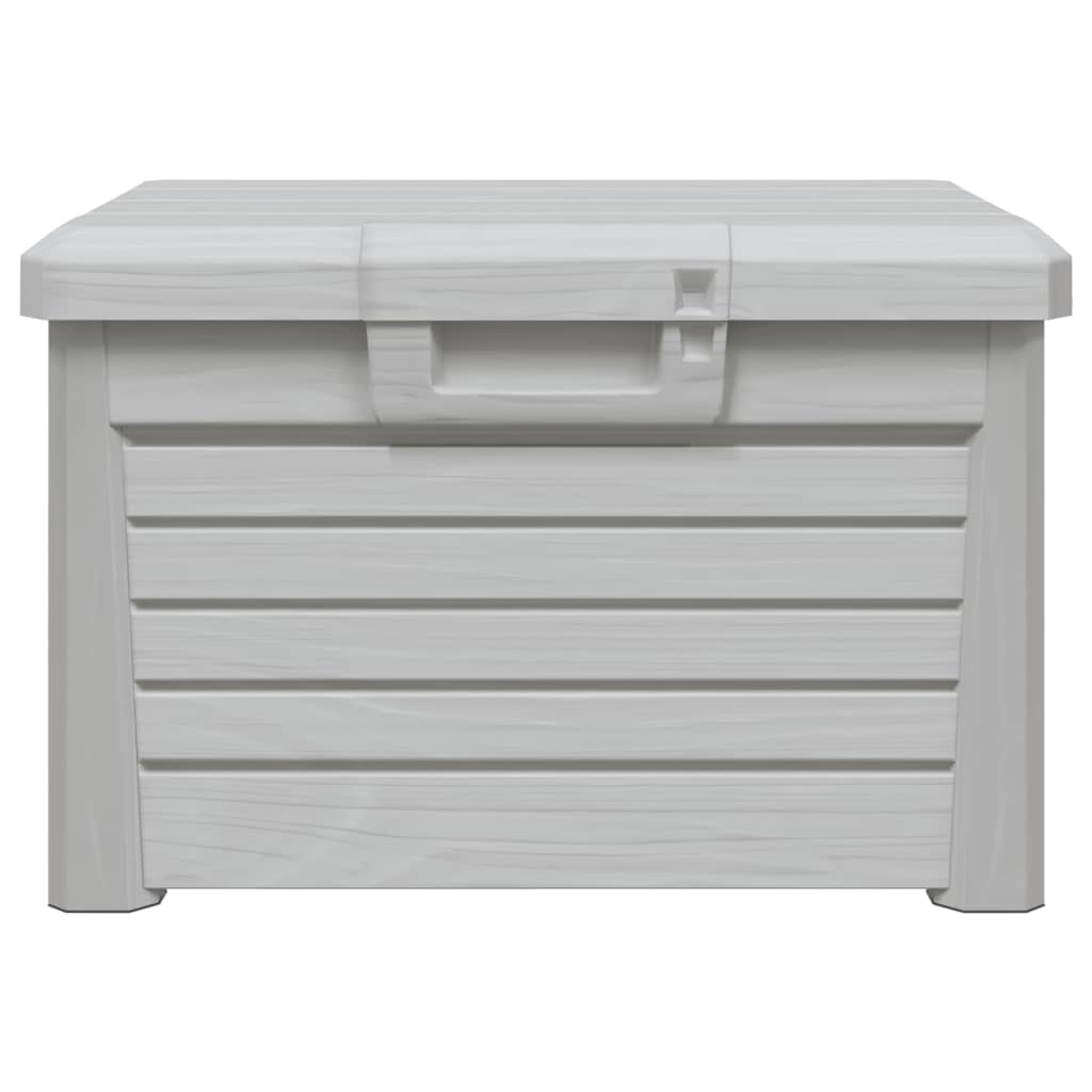 vidaXL Cutie de perne de exterior gri 73x50,5x46,5 cm polipropilenă vidaXL Cutie de perne de exterior gri 73x50,5x46,5 cm polipropilenă