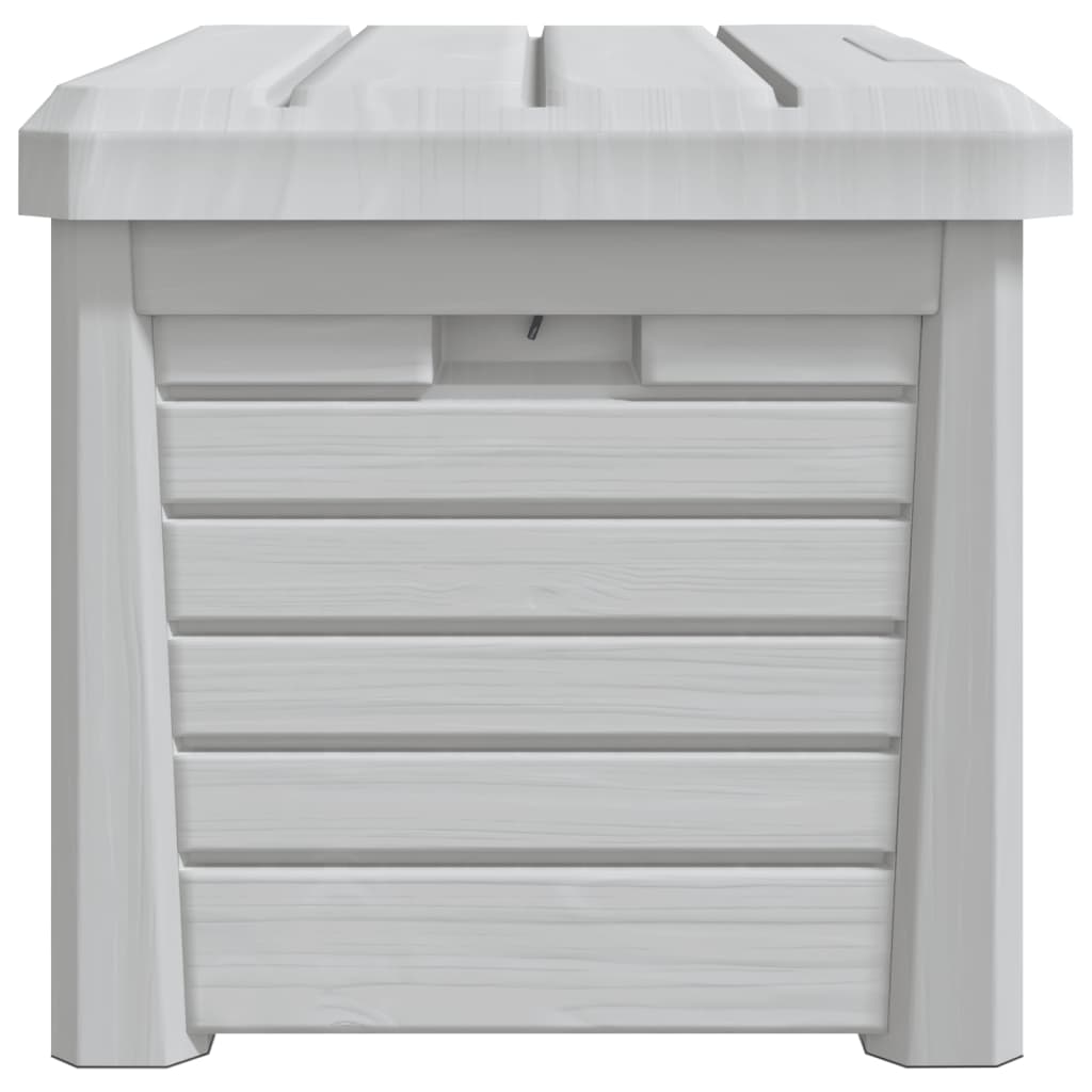 vidaXL Cutie de perne de exterior gri 73x50,5x46,5 cm polipropilenă vidaXL Cutie de perne de exterior gri 73x50,5x46,5 cm polipropilenă