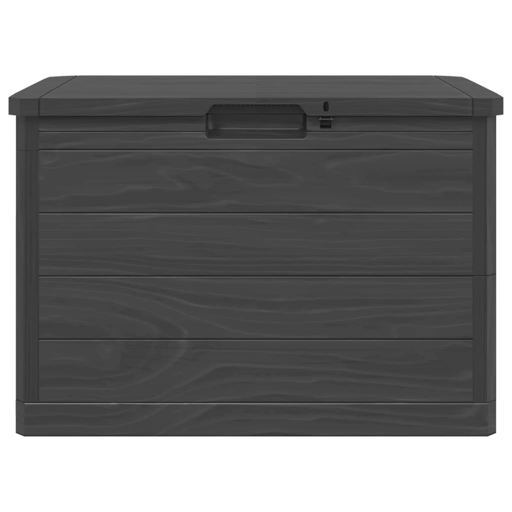 vidaXL Cutie de perne exterior antracit 77,5x44,5x53 cm polipropilenă vidaXL Cutie de perne exterior antracit 77,5x44,5x53 cm polipropilenă
