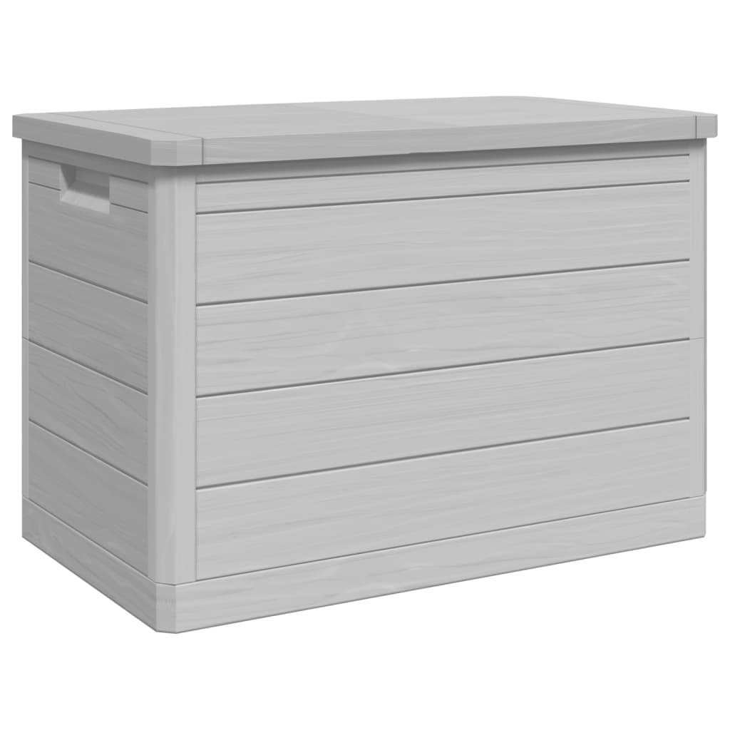 vidaXL Cutie de perne de exterior gri 77,5x44,5x53 cm polipropilenă vidaXL Cutie de perne de exterior gri 77,5x44,5x53 cm polipropilenă