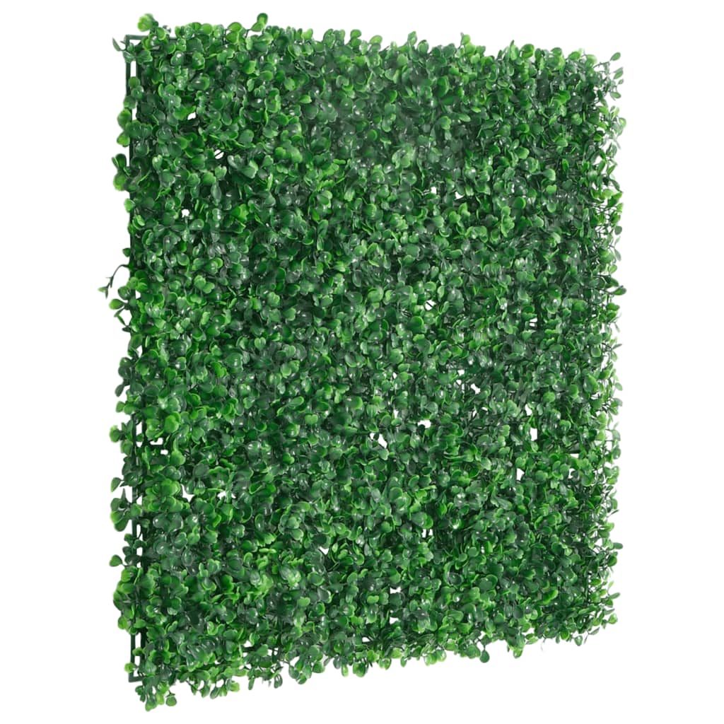 vidaXL Gard din frunze de arbust artificiale, 6 buc., verde, 50x50 cm vidaXL Gard din frunze de arbust artificiale, 6 buc., verde, 50x50 cm