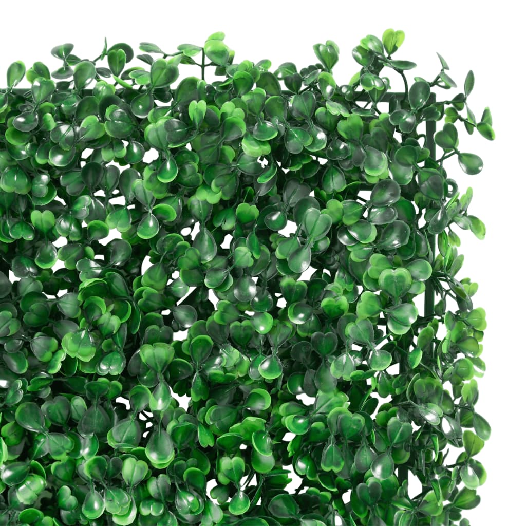 vidaXL Gard din frunze de arbust artificiale, 6 buc., verde, 40x60 cm vidaXL Gard din frunze de arbust artificiale, 6 buc., verde, 40x60 cm