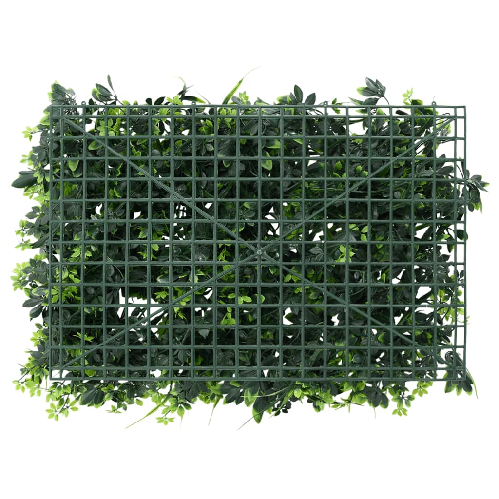 vidaXL Gard din frunze artificiale, 6 buc., verde, 40x60 cm vidaXL Gard din frunze artificiale, 6 buc., verde, 40x60 cm