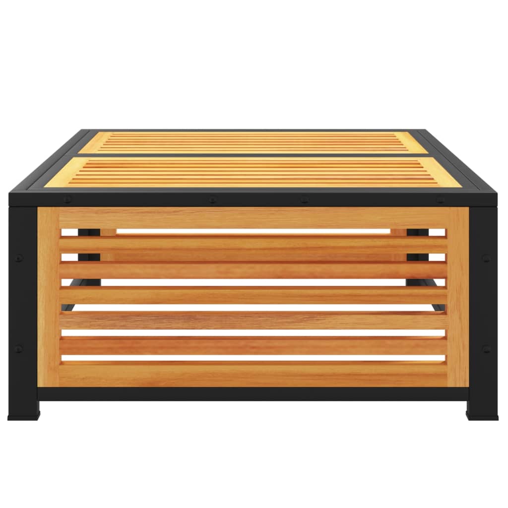 vidaXL Masă de grădină, 68x68x30 cm, lemn masiv de acacia vidaXL Masă de grădină, 68x68x30 cm, lemn masiv de acacia
