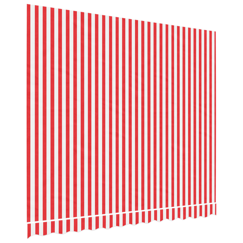 vidaXL Pânză de rezervă copertină, roșie și albă, 3x2,5 m vidaXL Pânză de rezervă copertină, roșie și albă, 3x2,5 m