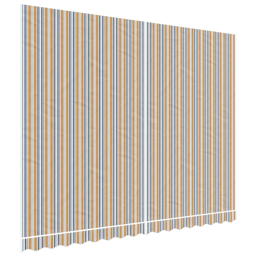 vidaXL Pânză de rezervă copertină, multicolor, 4x3 m