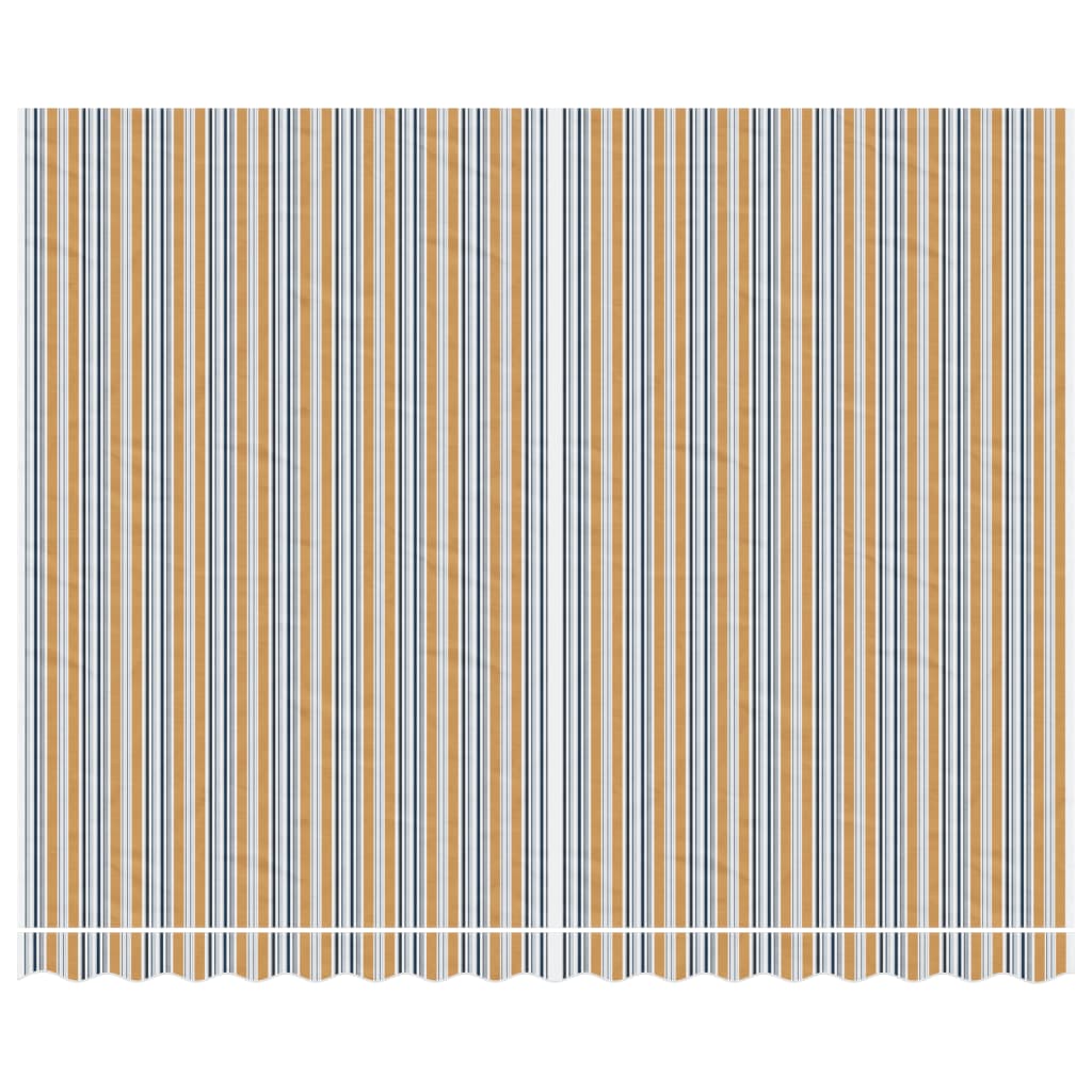vidaXL Pânză de rezervă copertină, multicolor, 4x3 m