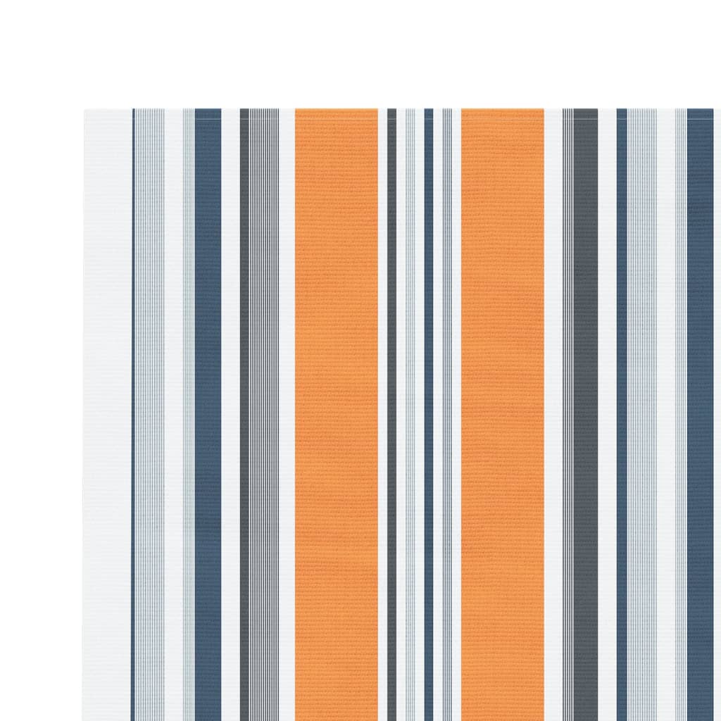 vidaXL Pânză de rezervă copertină, dungi multicolore, 5x3 m