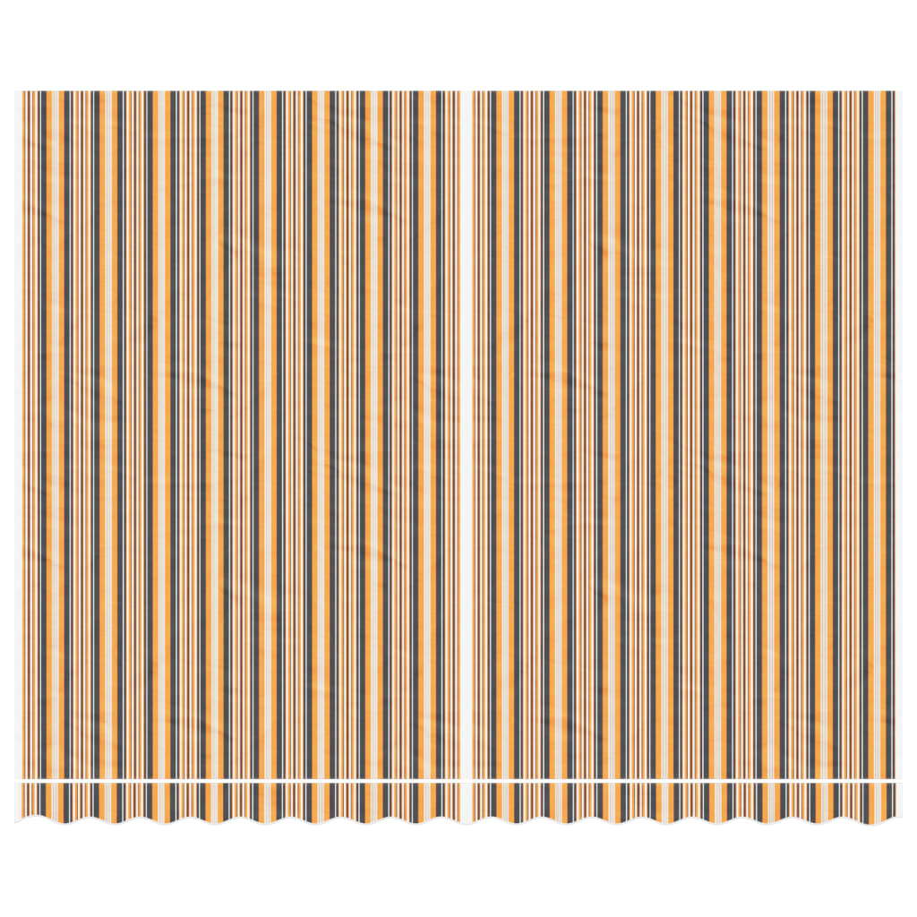 vidaXL Pânză de rezervă copertină, dungi multicolore, 4x3 m vidaXL Pânză de rezervă copertină, dungi multicolore, 4x3 m