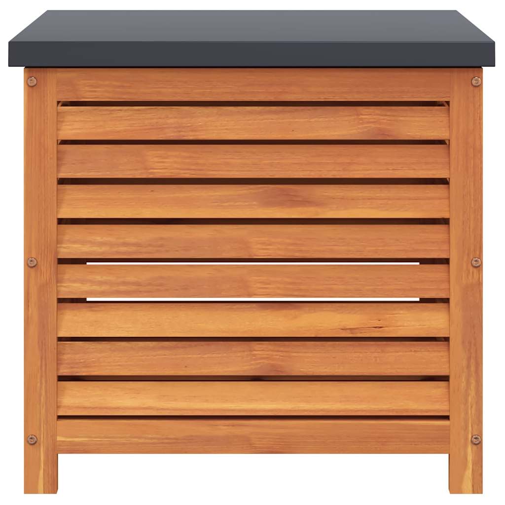 vidaXL Ladă depozitare de grădină, 60x50x55 cm, lemn masiv de eucalipt vidaXL Ladă depozitare de grădină, 60x50x55 cm, lemn masiv de eucalipt