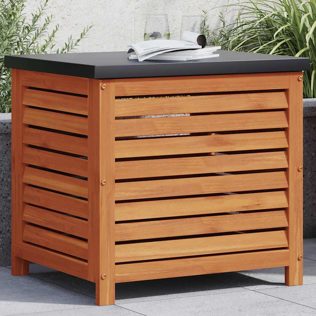 vidaXL Ladă depozitare de grădină, 60x50x55 cm, lemn masiv de eucalipt vidaXL Ladă depozitare de grădină, 60x50x55 cm, lemn masiv de eucalipt