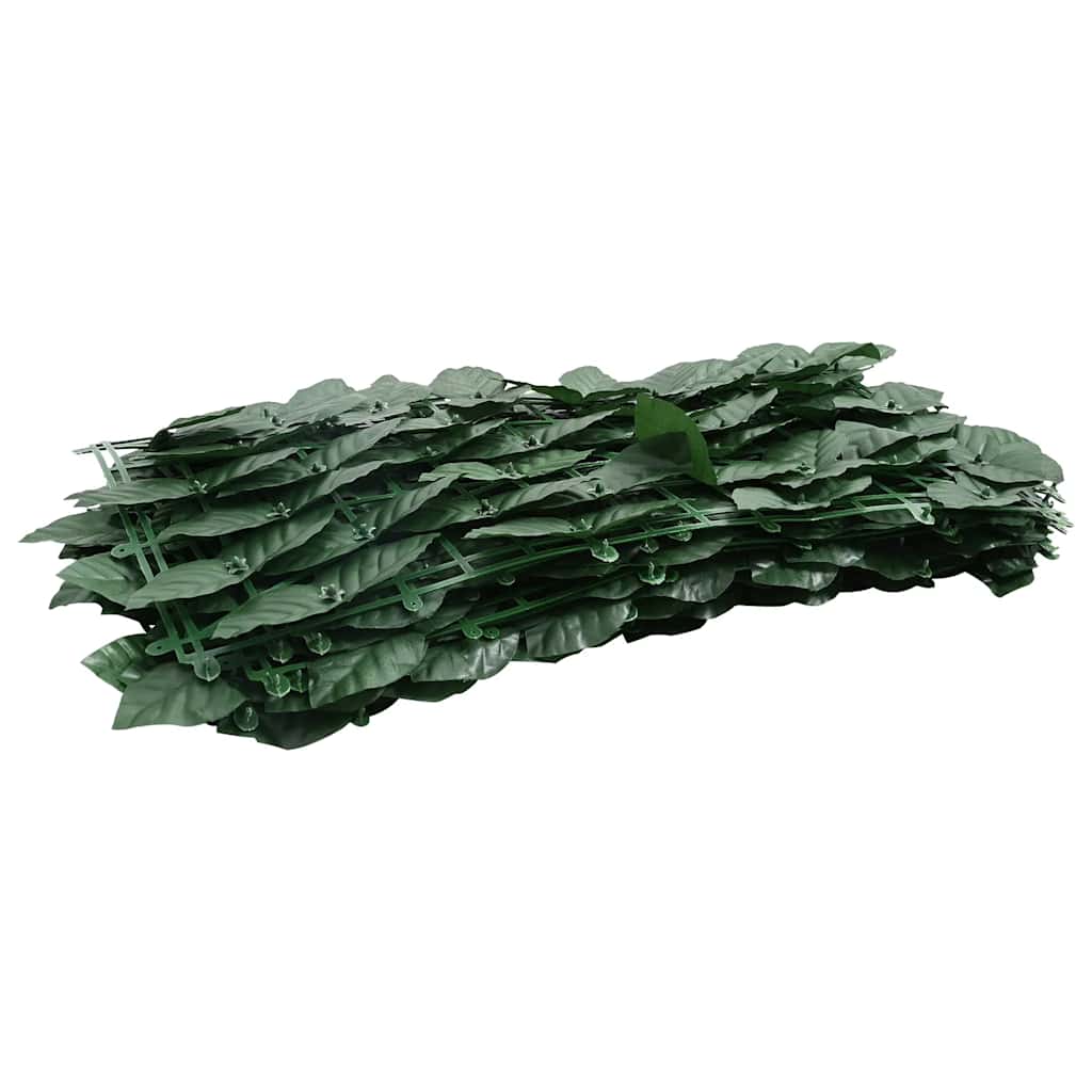 vidaXL Paravan de balcon, frunze verde închis, 200x150 cm