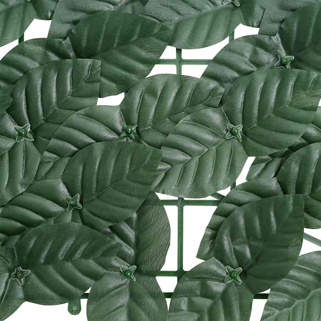 vidaXL Paravan de balcon, frunze verde închis, 200x150 cm