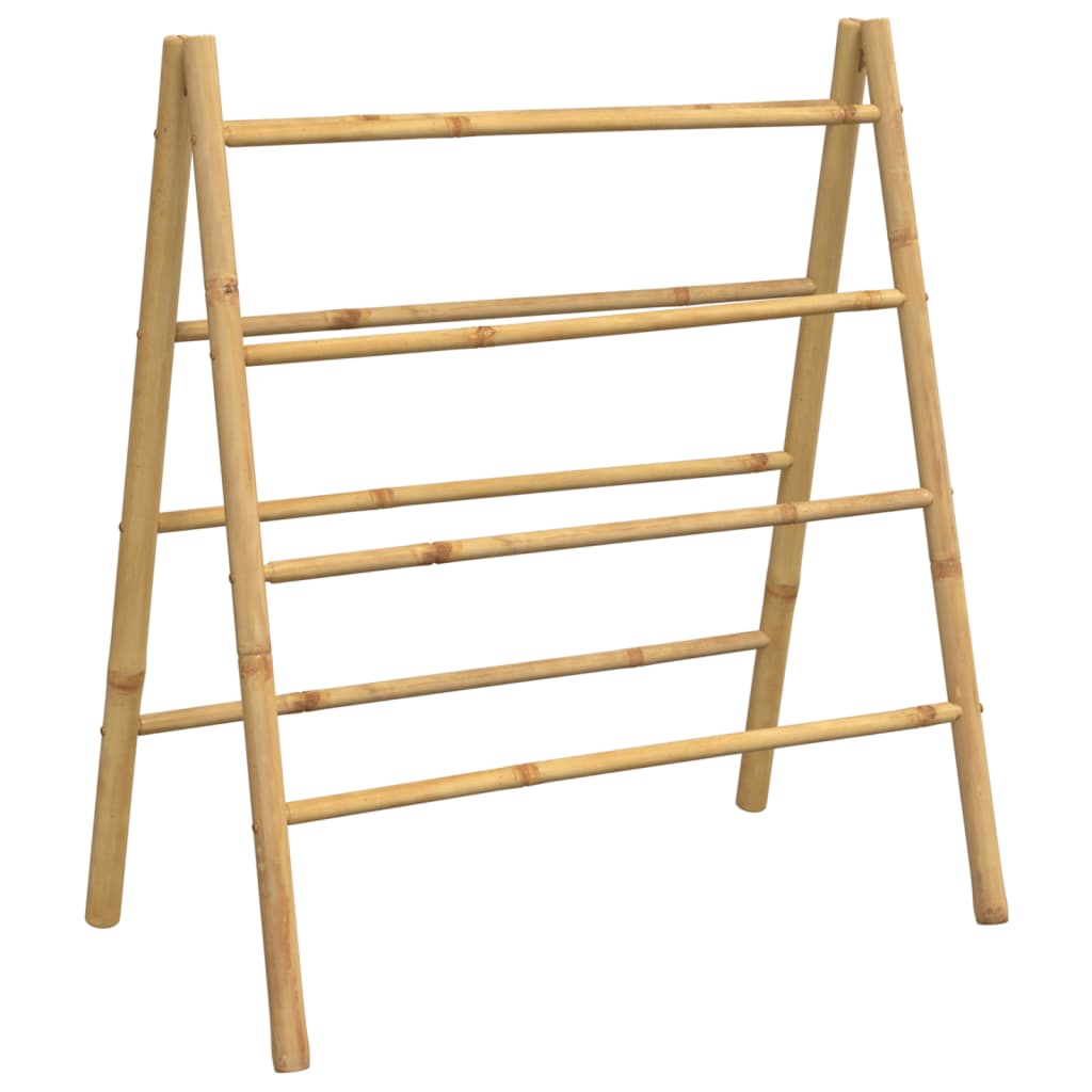 vidaXL Scară dublă pentru prosoape cu 4 trepte, 90x50x100 cm, bambus vidaXL Scară dublă pentru prosoape cu 4 trepte, 90x50x100 cm, bambus