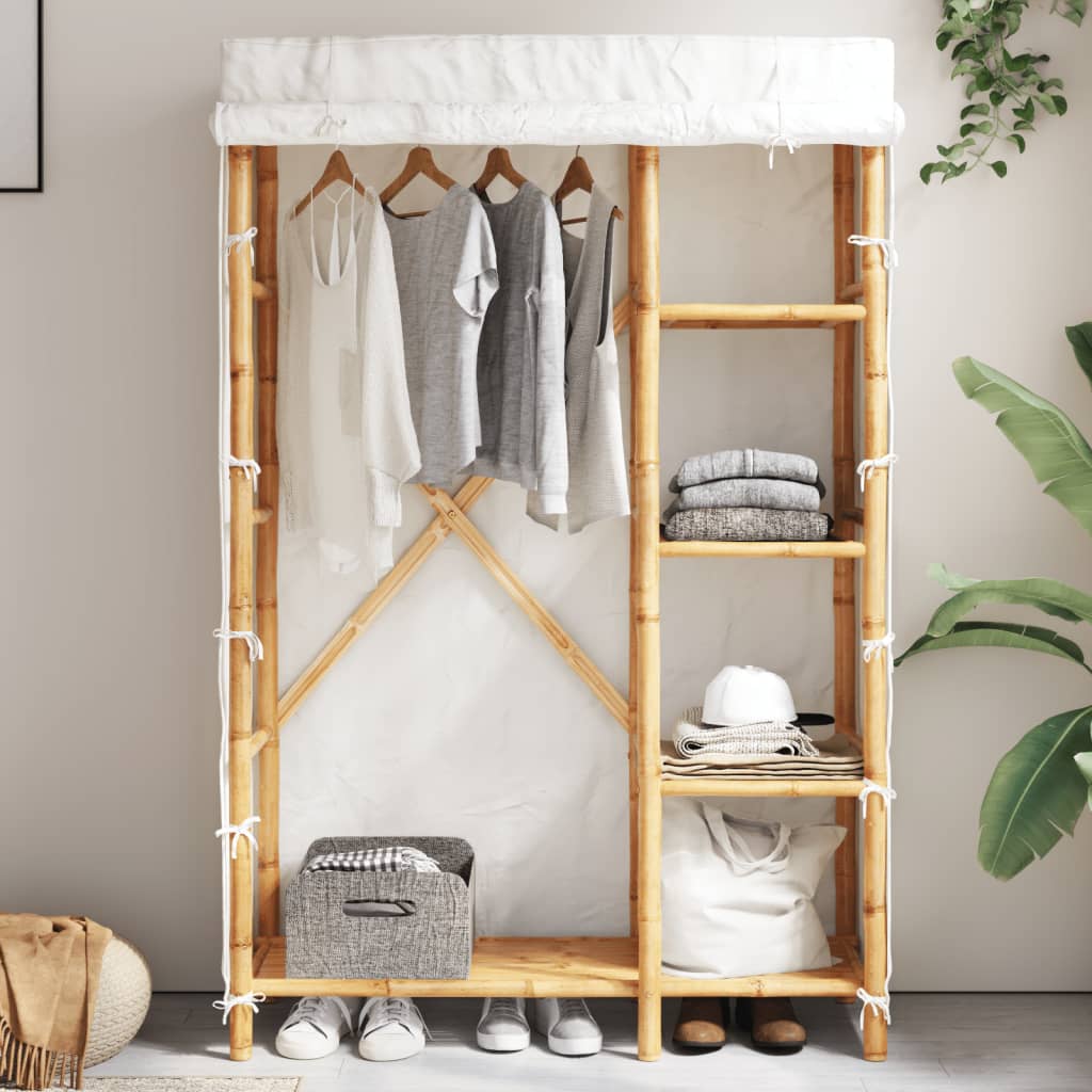 vidaXL Șifonier, 110x45x170 cm, bambus vidaXL Șifonier, 110x45x170 cm, bambus