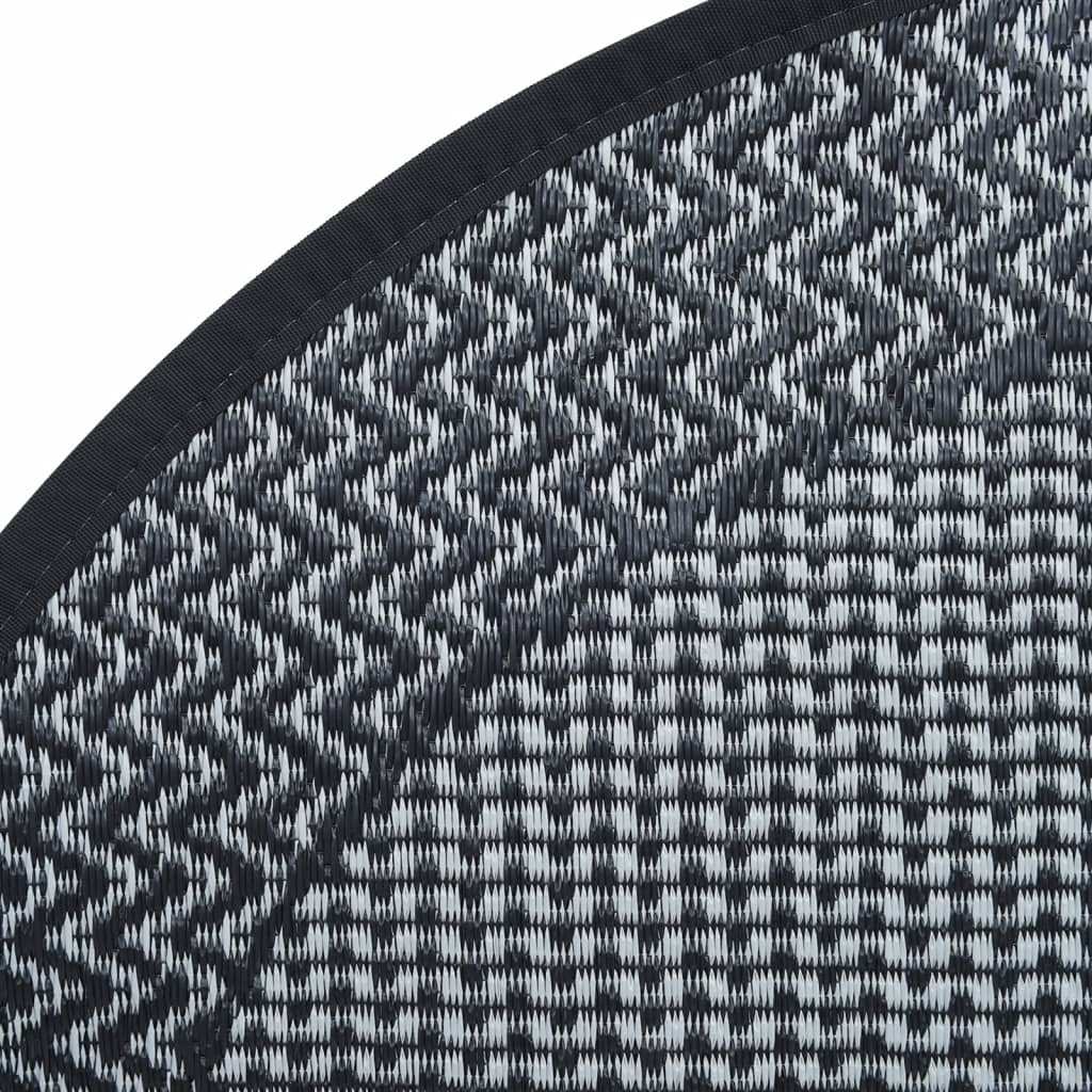 vidaXL Covor de exterior, ARAKIL gri, Ø120 cm, PP vidaXL Covor de exterior, ARAKIL gri, Ø120 cm, PP