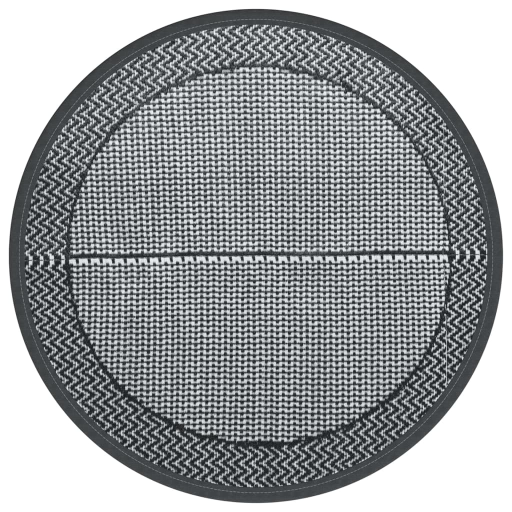 vidaXL Covor de exterior, ARAKIL gri, Ø160 cm, PP vidaXL Covor de exterior, ARAKIL gri, Ø160 cm, PP