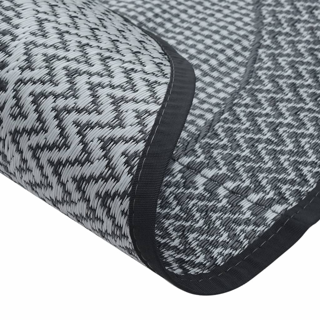 vidaXL Covor de exterior, ARAKIL gri, Ø160 cm, PP vidaXL Covor de exterior, ARAKIL gri, Ø160 cm, PP