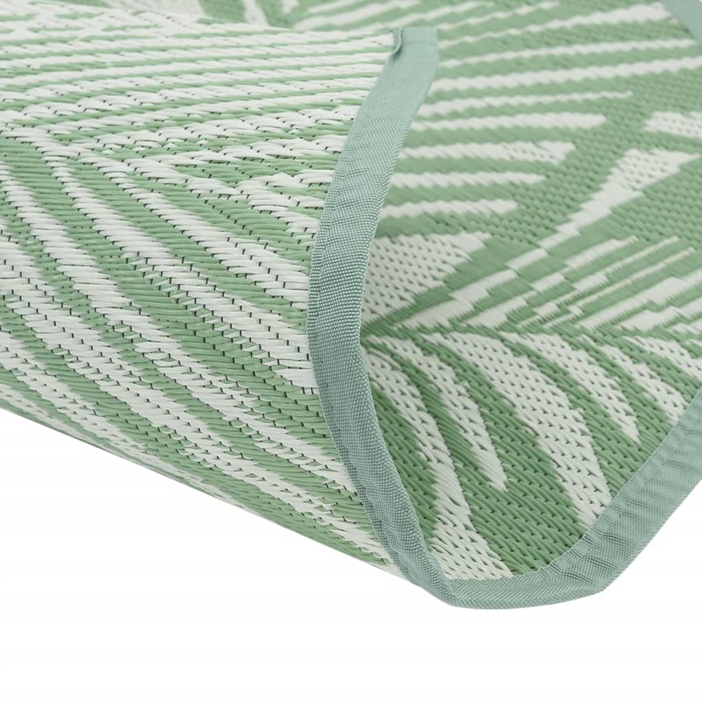 vidaXL Covor de exterior, ARAKIL verde, Ø120 cm, PP