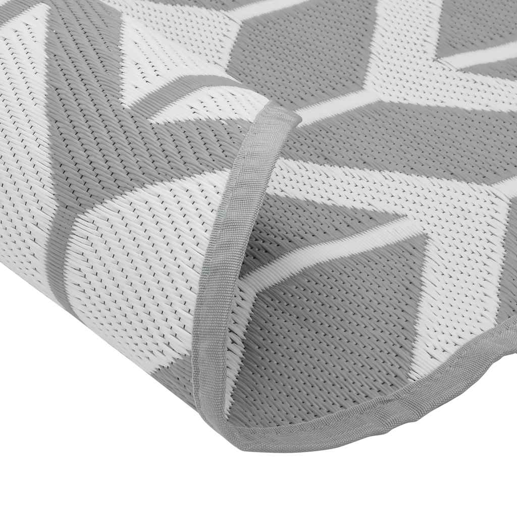 vidaXL Covor de exterior, ARAKIL gri, Ø160 cm, PP vidaXL Covor de exterior, ARAKIL gri, Ø160 cm, PP