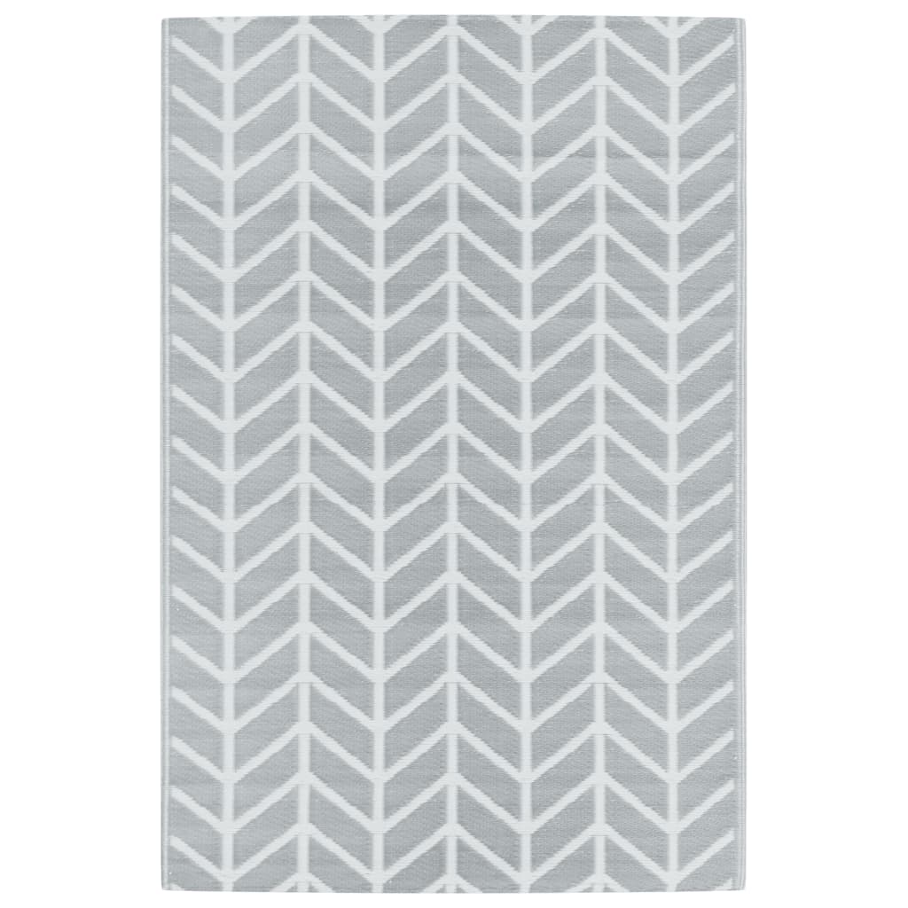vidaXL Covor de exterior, ARAKIL gri, 120x180 cm, PP vidaXL Covor de exterior, ARAKIL gri, 120x180 cm, PP