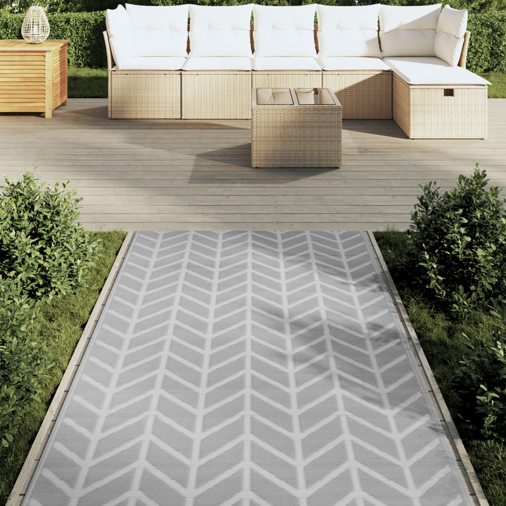 vidaXL Covor de exterior, ARAKIL gri, 120x180 cm, PP vidaXL Covor de exterior, ARAKIL gri, 120x180 cm, PP