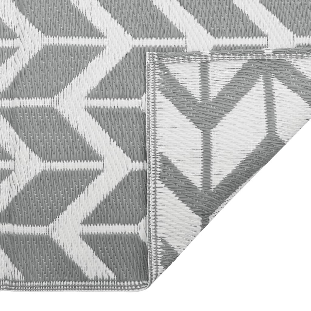 vidaXL Covor de exterior, ARAKIL gri, 120x180 cm, PP vidaXL Covor de exterior, ARAKIL gri, 120x180 cm, PP
