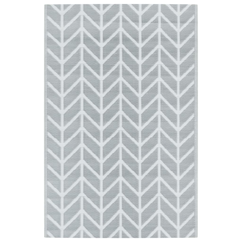vidaXL Covor de exterior, ARAKIL gri, 190x290 cm, PP vidaXL Covor de exterior, ARAKIL gri, 190x290 cm, PP