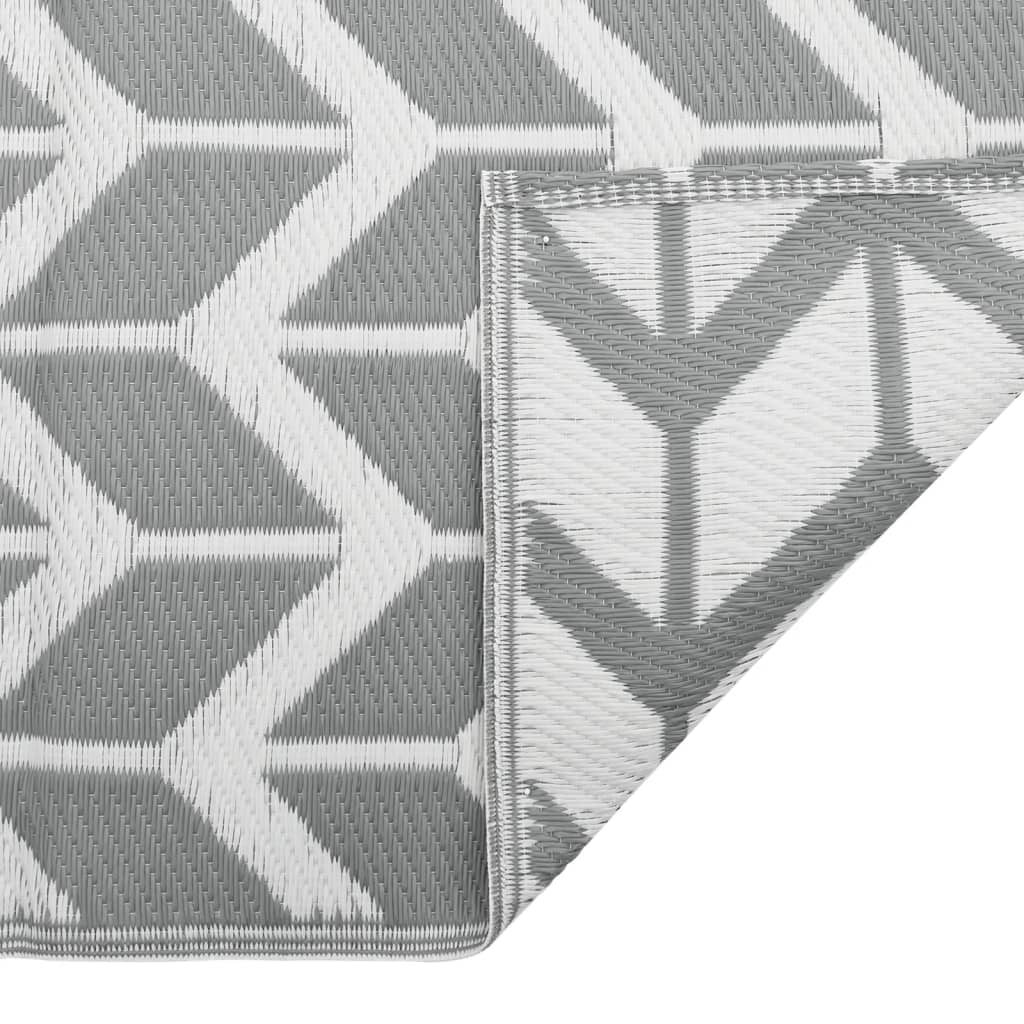vidaXL Covor de exterior, ARAKIL gri, 190x290 cm, PP vidaXL Covor de exterior, ARAKIL gri, 190x290 cm, PP