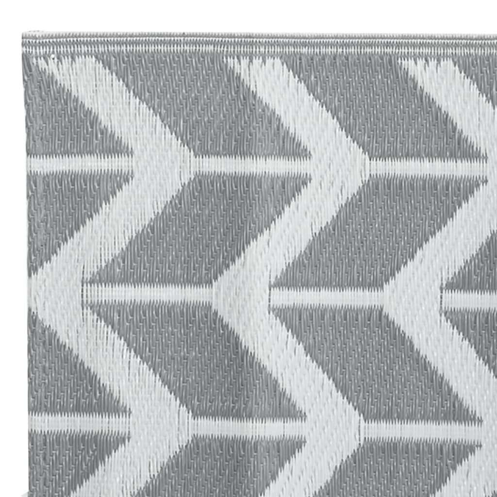 vidaXL Covor de exterior, ARAKIL gri, 190x290 cm, PP vidaXL Covor de exterior, ARAKIL gri, 190x290 cm, PP